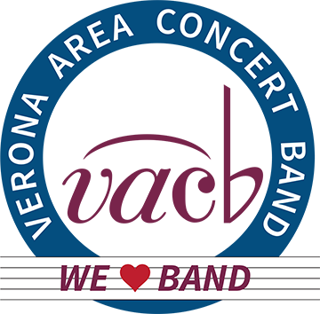 VACB logo with 'we heart band' banner
